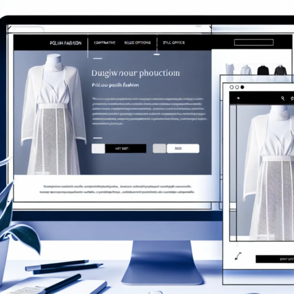 Przykładowa karta produktu odzieżowego na stronie Fashionweario