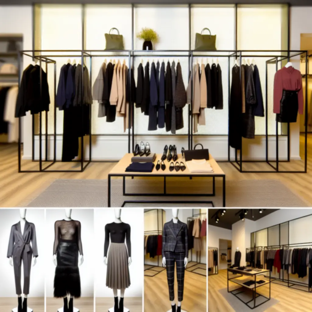 Nowości odzieżowe Fashionweario prezentowane na wieszakach