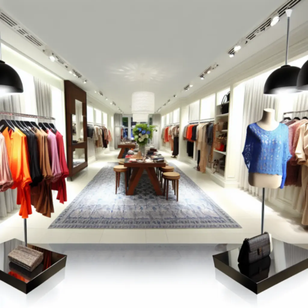 Nowości w trendach modowych prezentowane na wieszakach