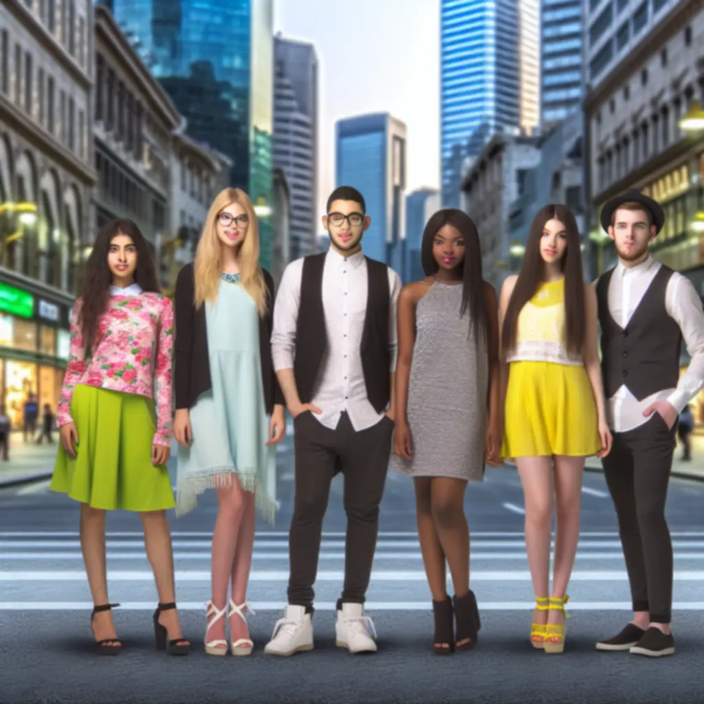 Modelki prezentujące najgorętsze trendy sezonu w modzie